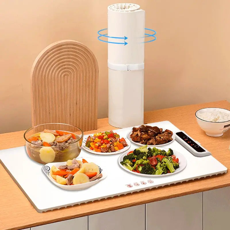 ADJUSTABLE WARMING TRAY