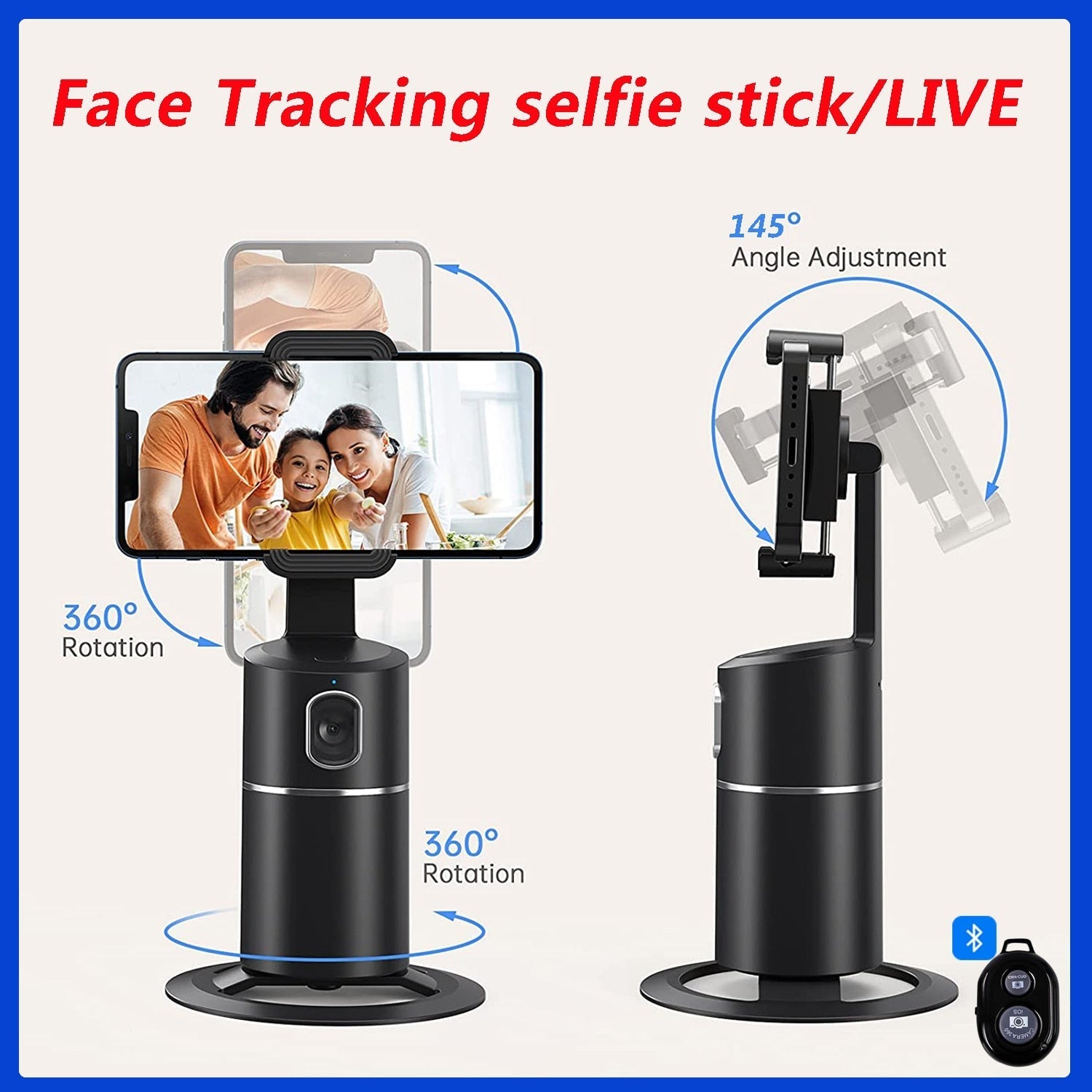 Face Tracking Phone Gimbal | Rotational Stability & Smooth Shots