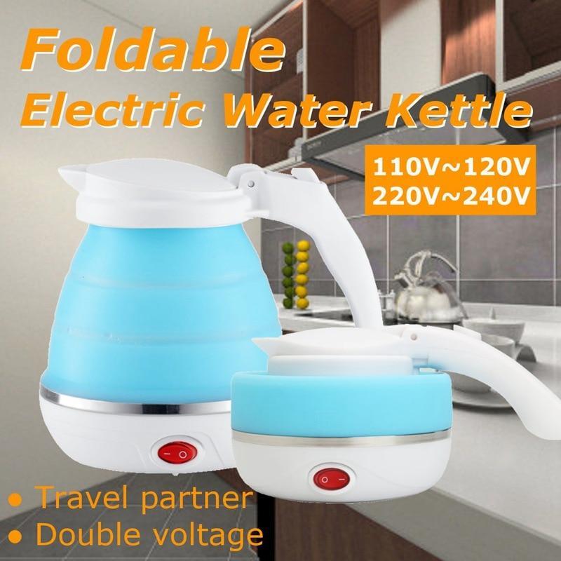 Foldable Electric Kettle | Silicone & Portable for Travel