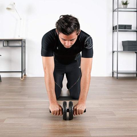 Double Wheel Ab Roller | Core Strengthening Workout Tool