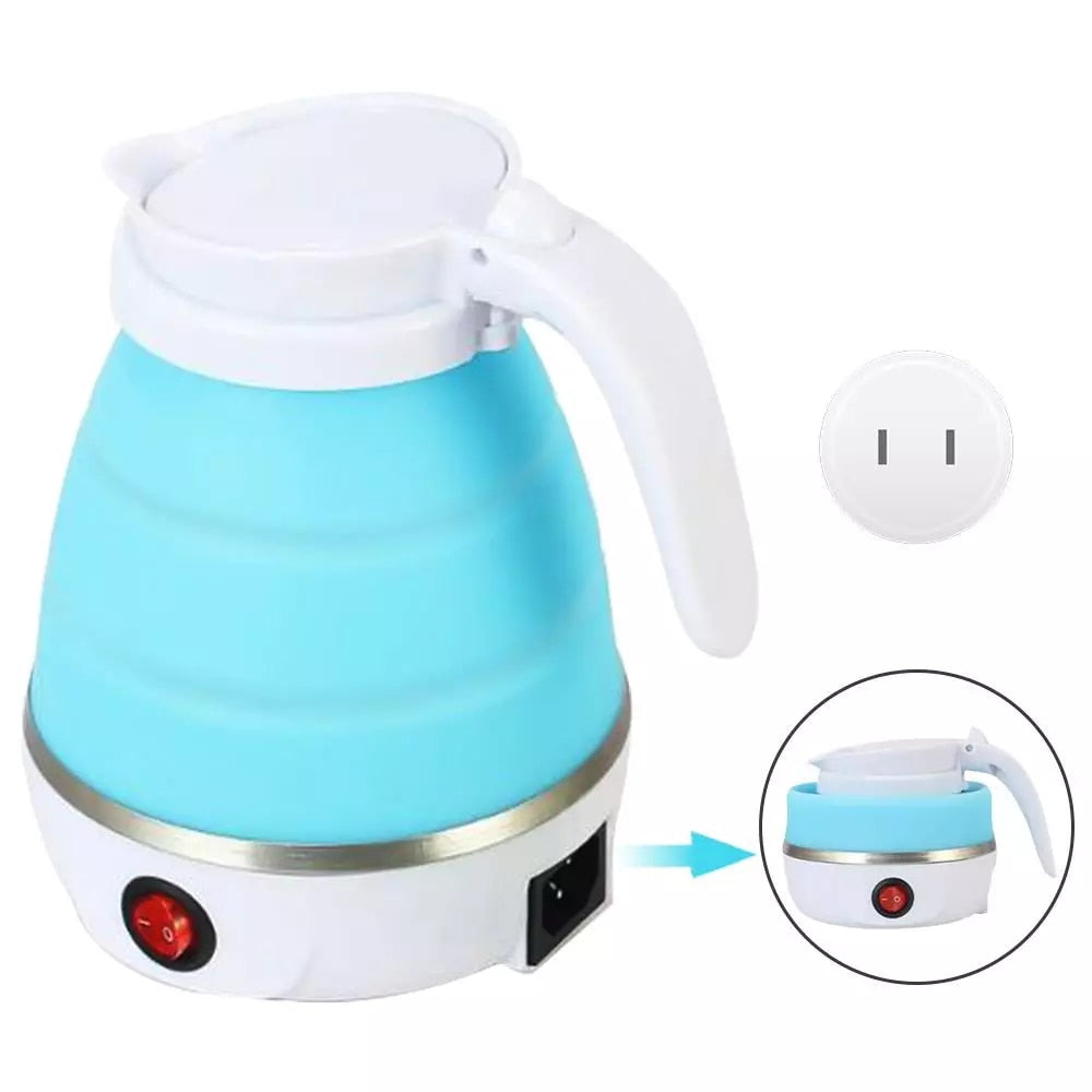 Foldable Electric Kettle | Silicone & Portable for Travel