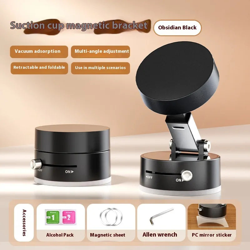 Magnetic Foldable Phone Holder with Suction Cup