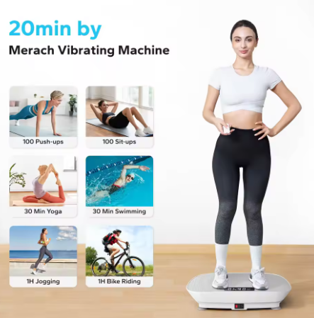 Vibration Plate Exercise Machine Whole Body Workout