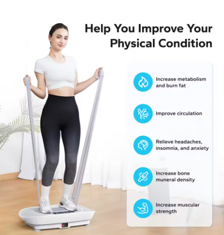 Vibration Plate Exercise Machine Whole Body Workout