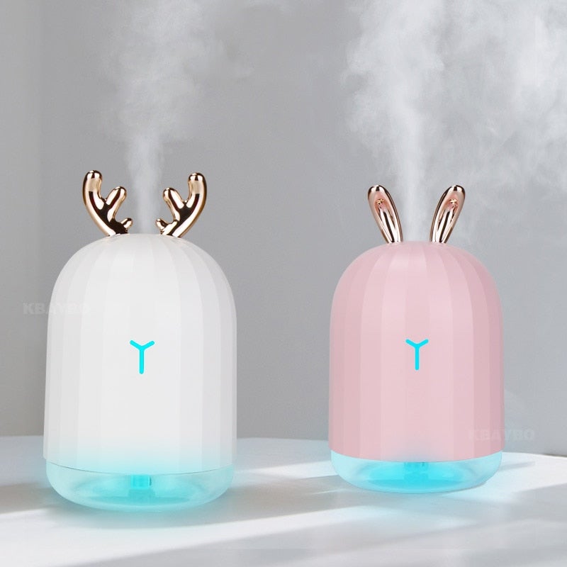 Ultrasonic Air Humidifier & Oil Diffuser | Dual Functionality