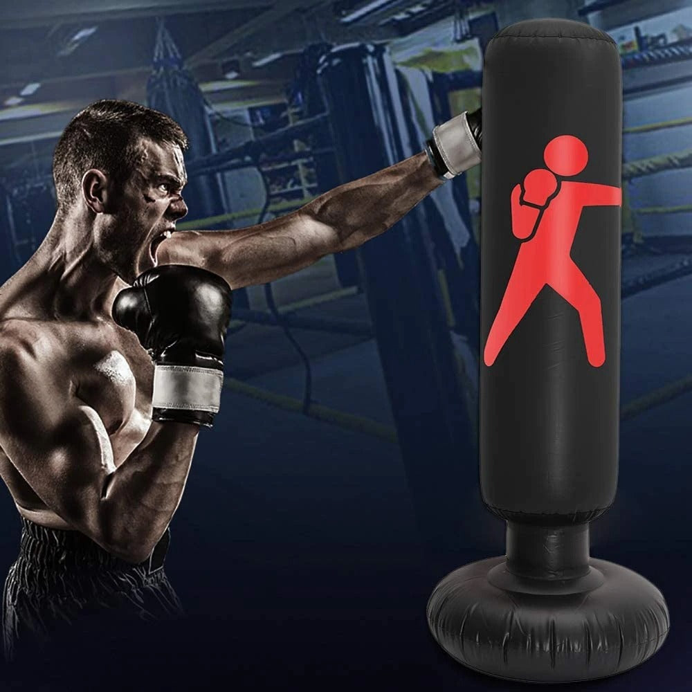 Inflatable Boxing Punching Bag | Portable & Adjustable Training