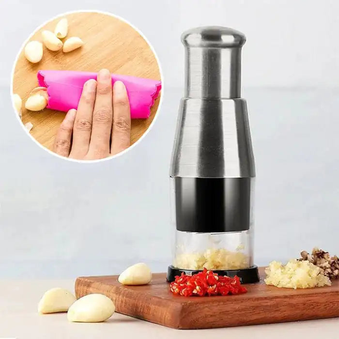 STAINLESS STEEL FOOD CHOPPER