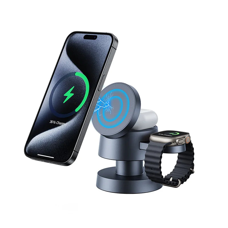 Magnetic Night Light Wireless Charger Stand