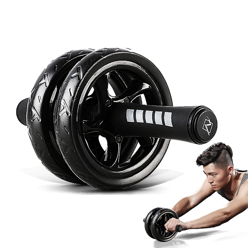 Double Wheel Ab Roller | Core Strengthening Workout Tool